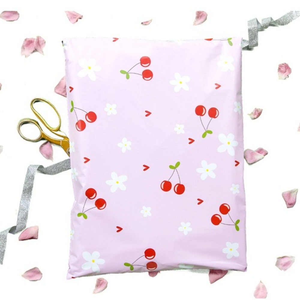 Set of 20 Cherries Poly Mailer 19x24 For Packages Shipping Gift Wrap Mailing